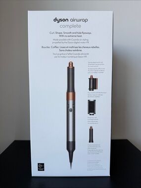 Dyson Airwrap Complete in Silver and Copper Accents